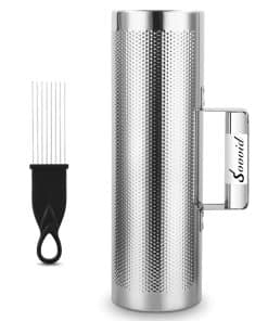 Sovvid Guiro 12" x 4" Shaker de Acero Inoxidable con