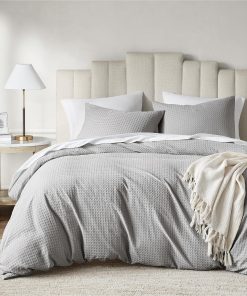 Funda de Edredón King Degrees of Comfort - Tejido de Gofre