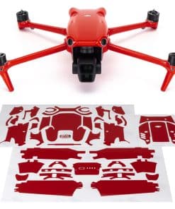 Calcomanías de piel WRAPGRADE compatibles con -Rojo Super