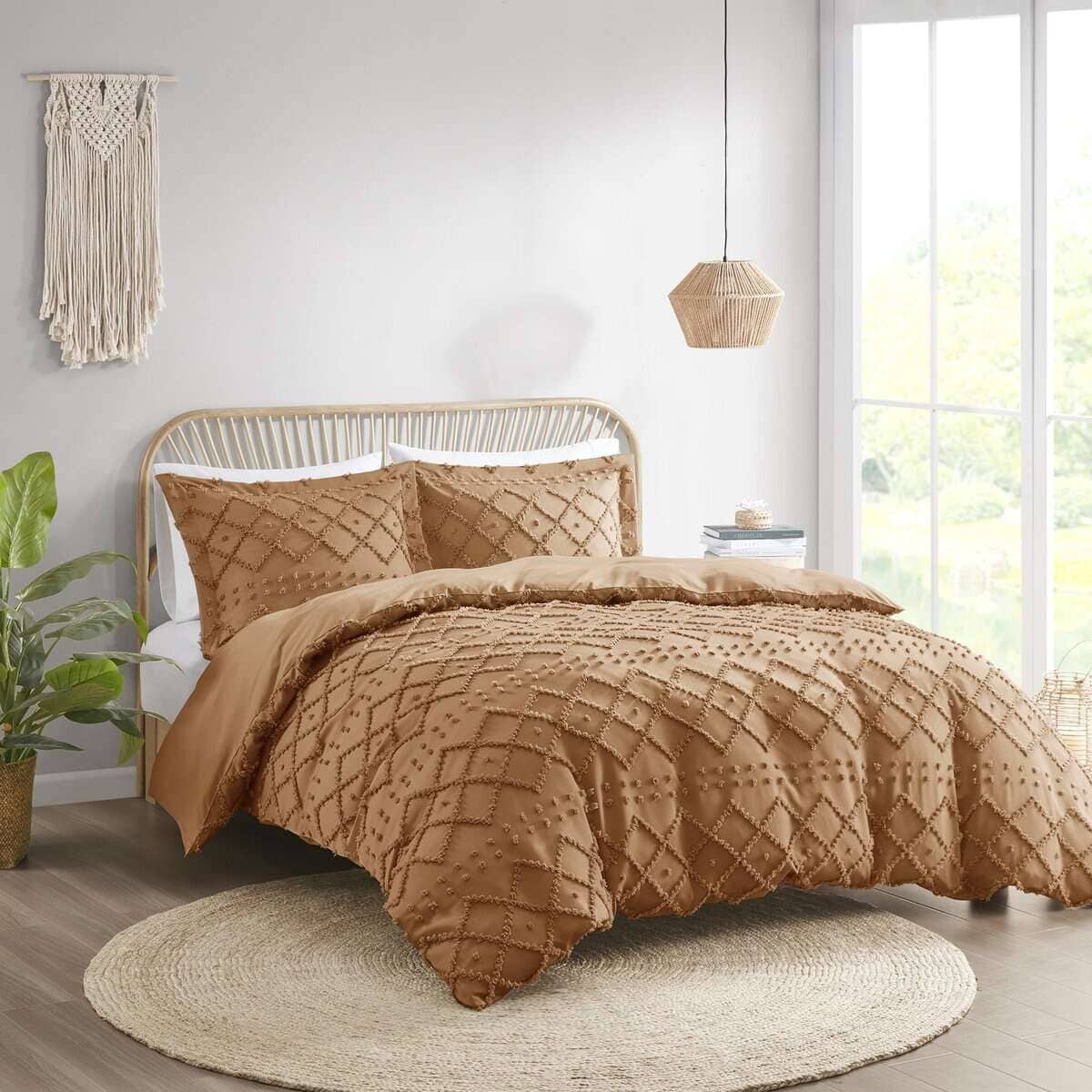 Codi Juego de Funda de Edredón Acolchada en Color Óxido - Imagen 3