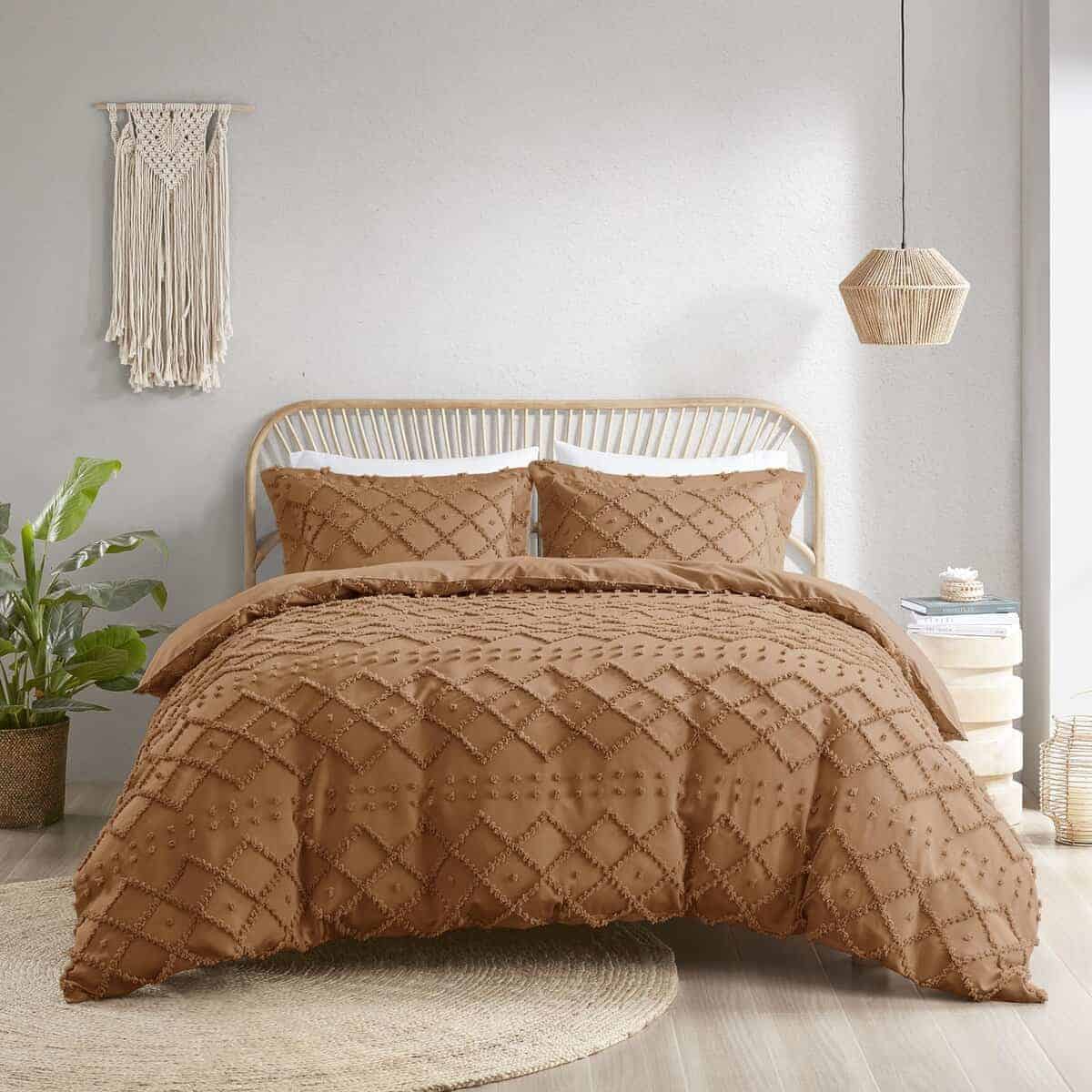 Codi Juego de Funda de Edredón Acolchada en Color Óxido - Imagen 9