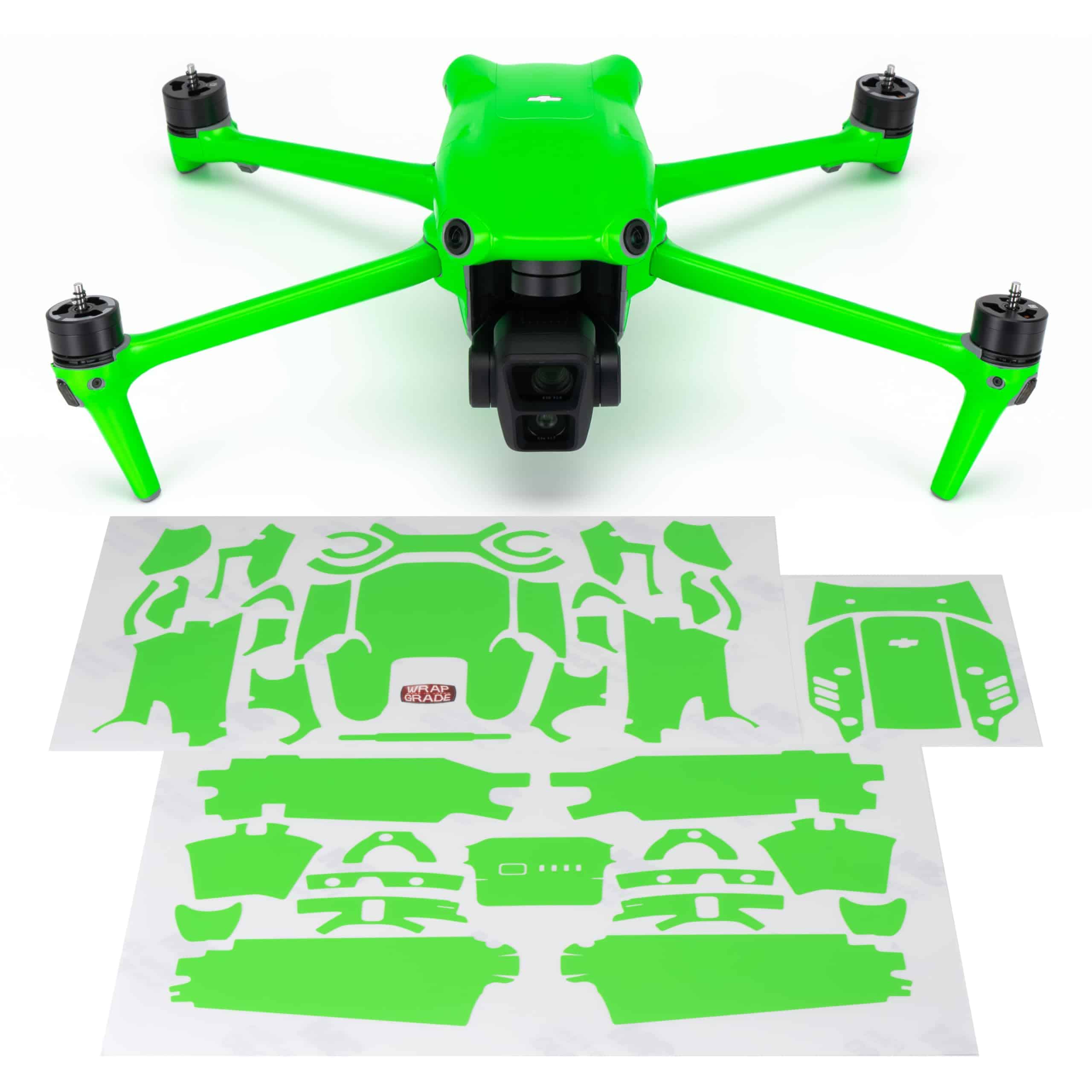 Calcomanías de piel WRAPGRADE compatibles con DJI Air 3 |
