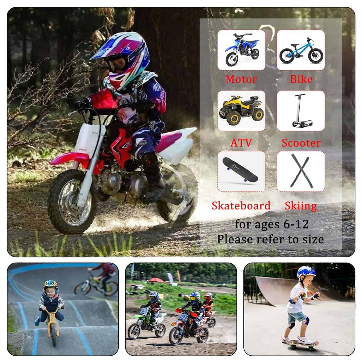 Equipo de Moto Infantil - Protector de Pecho para Motocross - Imagen 7