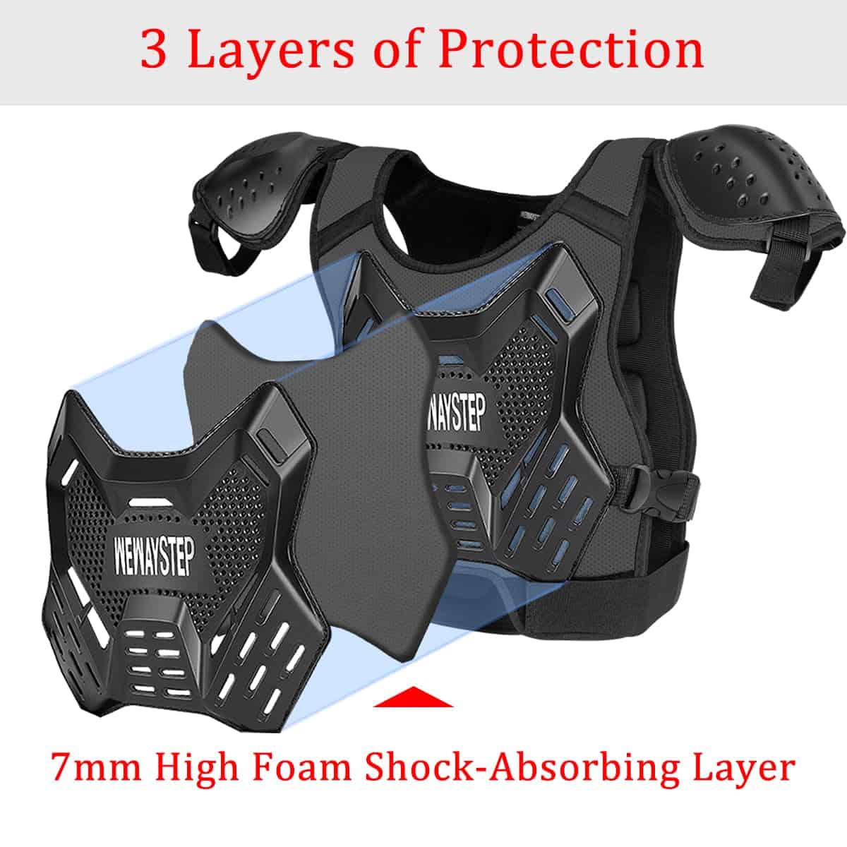 Equipo de Moto Infantil - Protector de Pecho para Motocross - Imagen 3