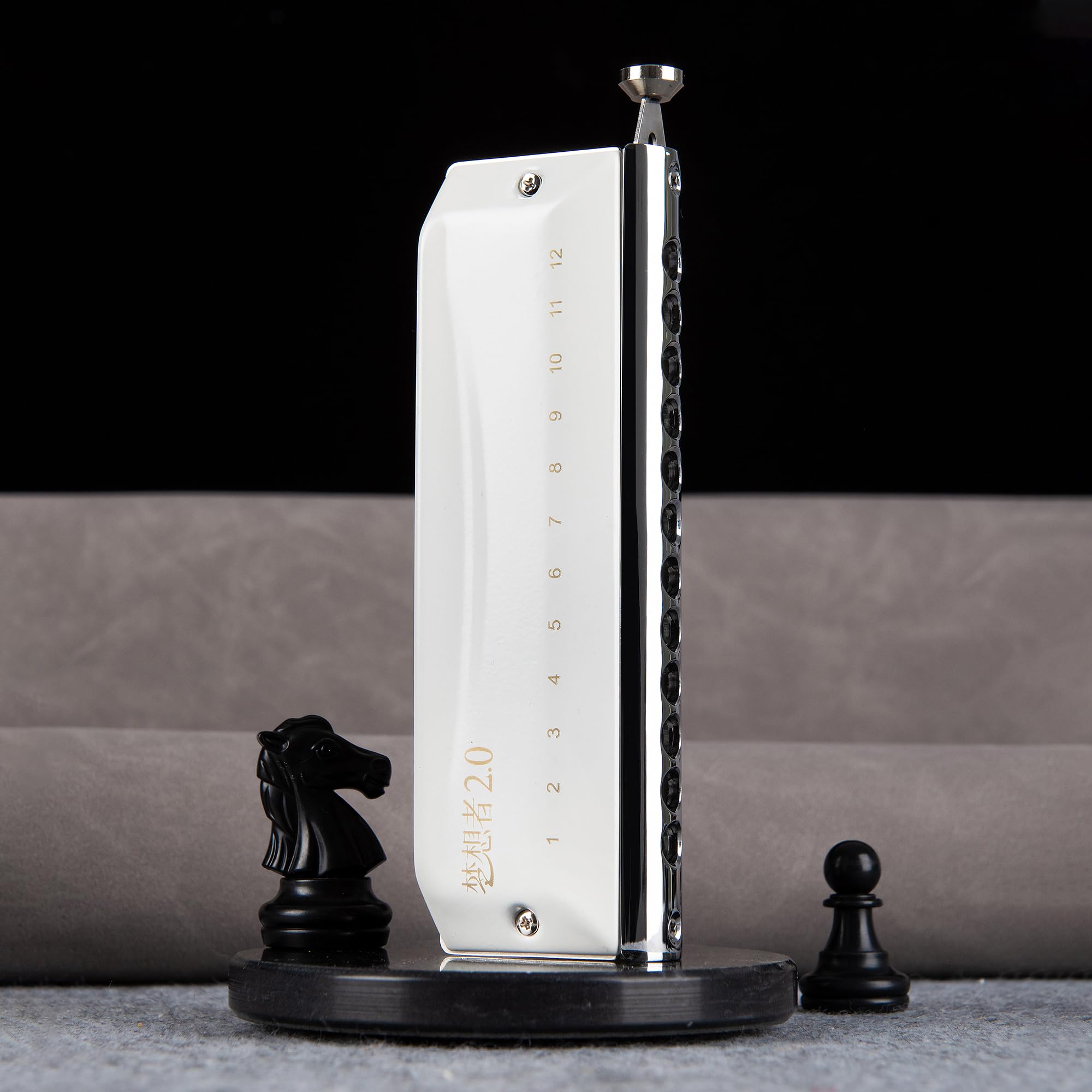 Armonica Cromática EAST TOP en Do Mayor de 12 Agujeros 48 - Imagen 3