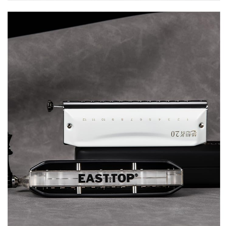 Armonica Cromática EAST TOP en Do, 12 Agujeros 48 Tones - Imagen 7