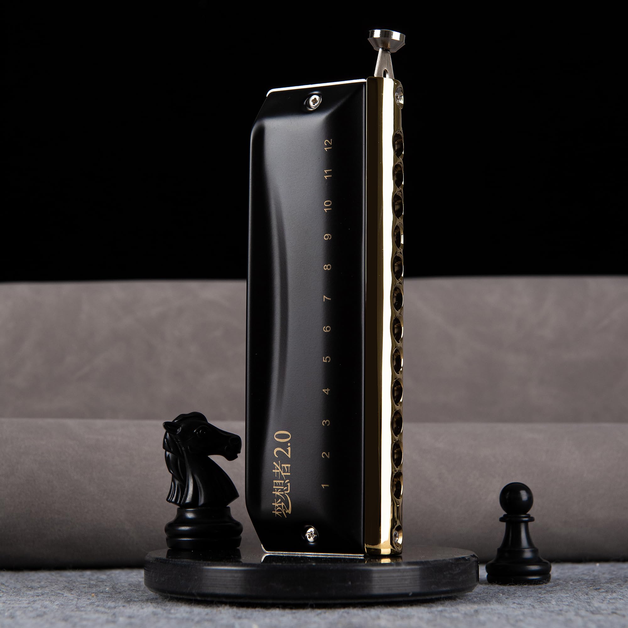 Armonica Cromática EAST TOP en Do, 12 Agujeros 48 Tones - Imagen 3