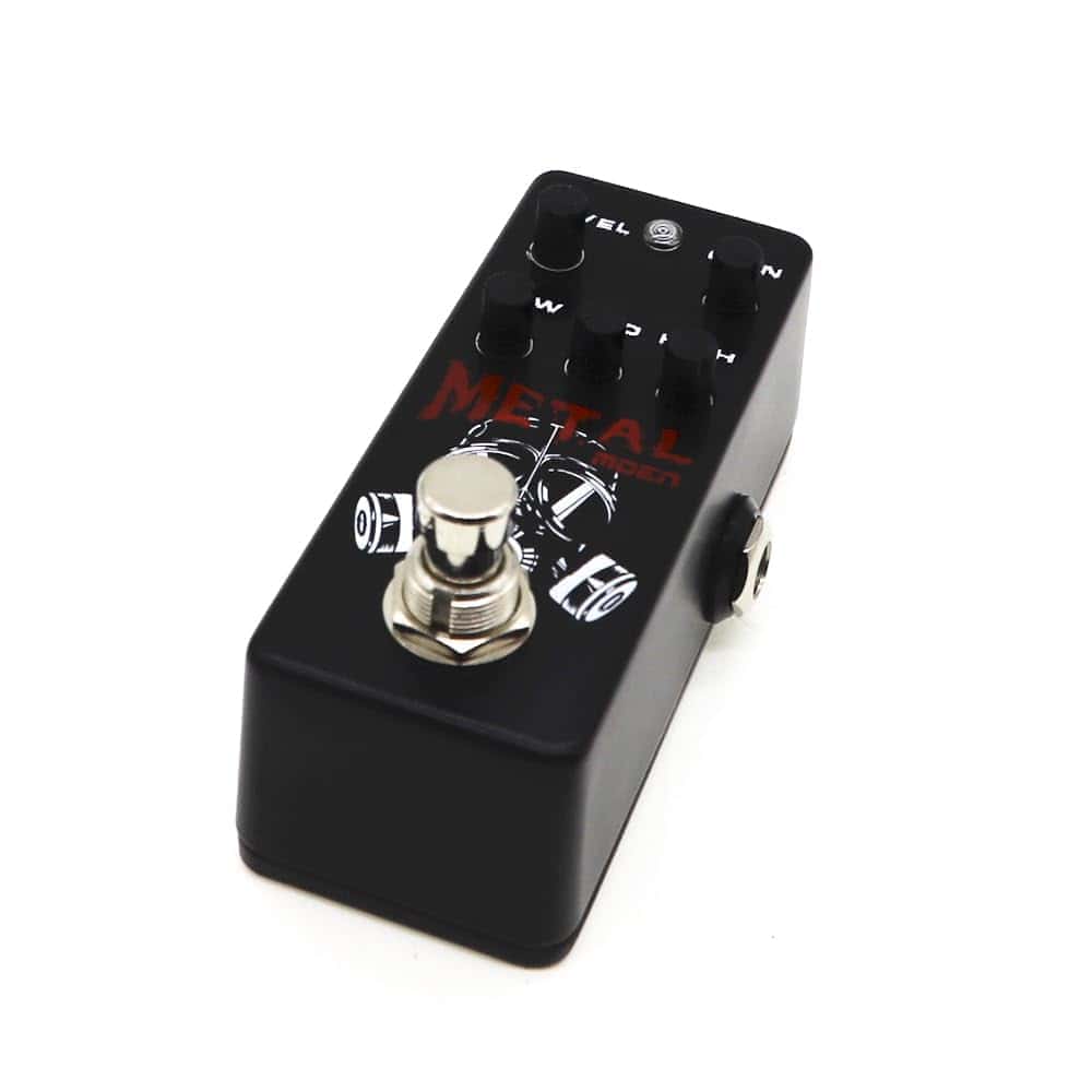 Pedal de Efecto de Guitarra MOEN Distorsión de Metal Nivel - Imagen 3
