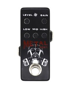 Pedal de Efecto de Guitarra MOEN Distorsión de Metal Nivel