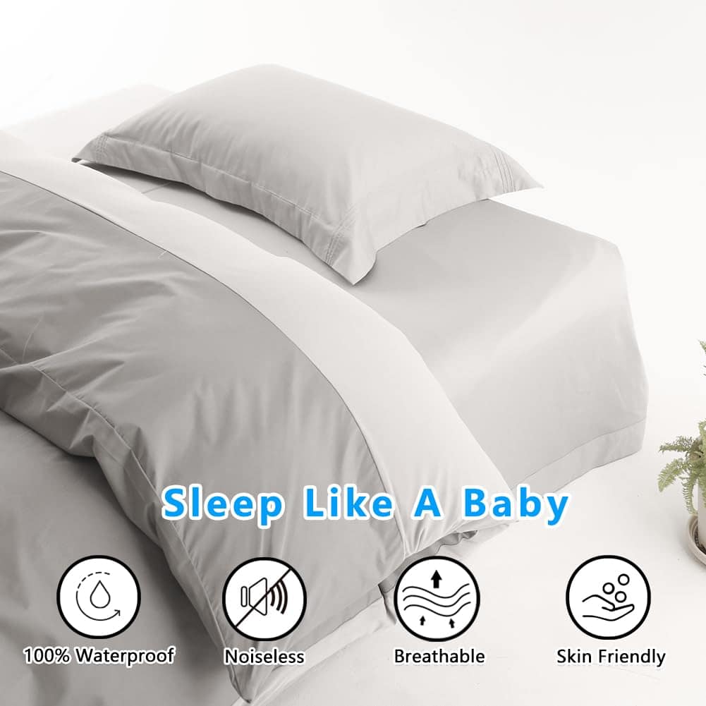 Funda Protectora Impermeable para Edredón de un Lado King, - Imagen 3