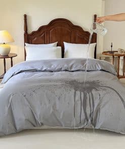 Funda Protectora Impermeable para Edredón de un Lado King,