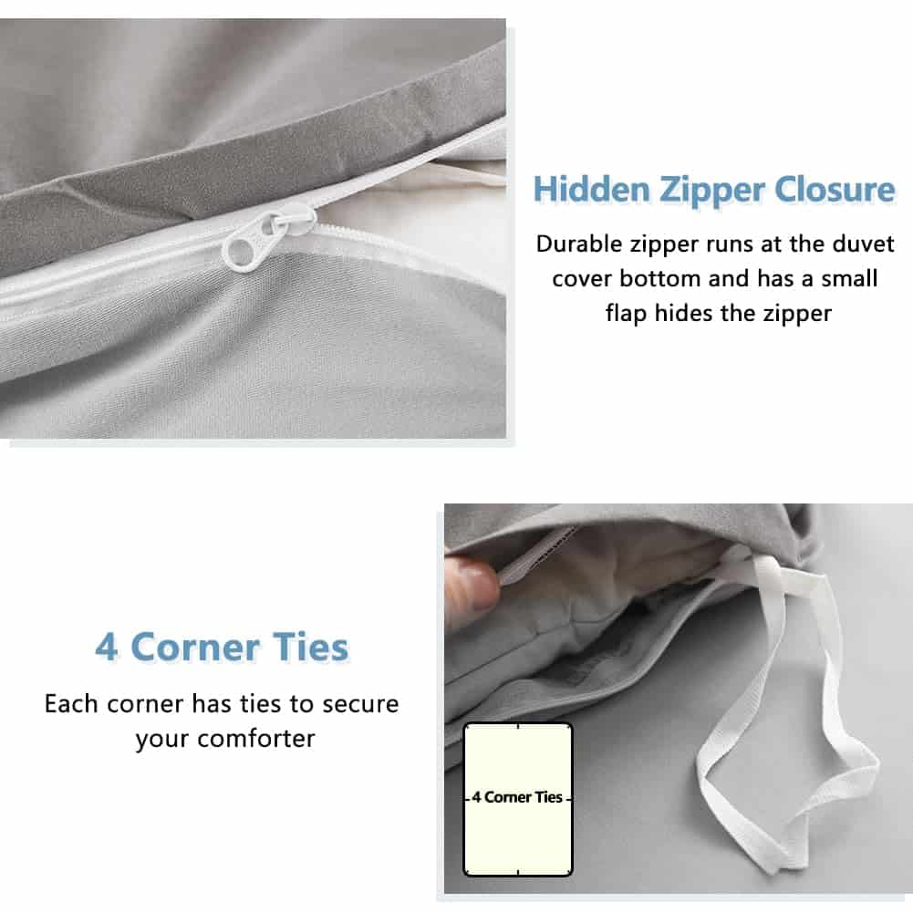 Funda Protectora Impermeable para Edredón de un Lado King, - Imagen 7