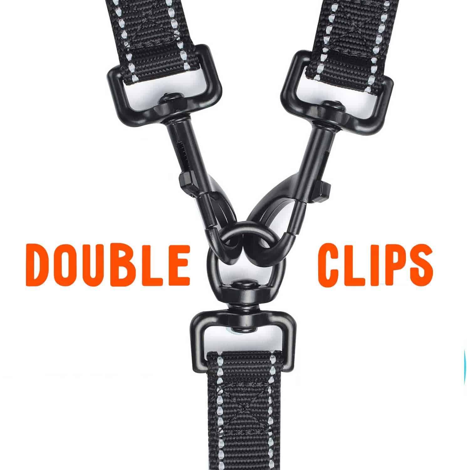 Correa Doble para Perros - Correa Larga Ajustable para - Imagen 4