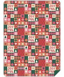 Manta de felpa de lujo BRIEF INSANITY Super Soft Fuzzy