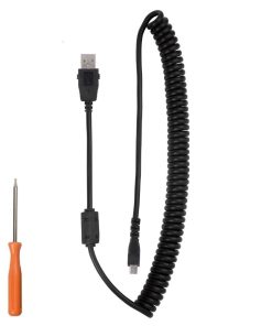Cable de micrófono compatible Nuance Dragon -.5'-5.5')