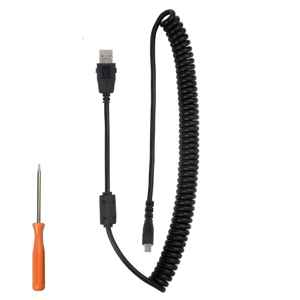 Cable de micrófono compatible Nuance Dragon -.5'-5.5')