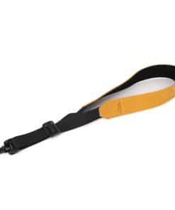 Correa de cuero MG Leather Work para saxofón -Amarrillo