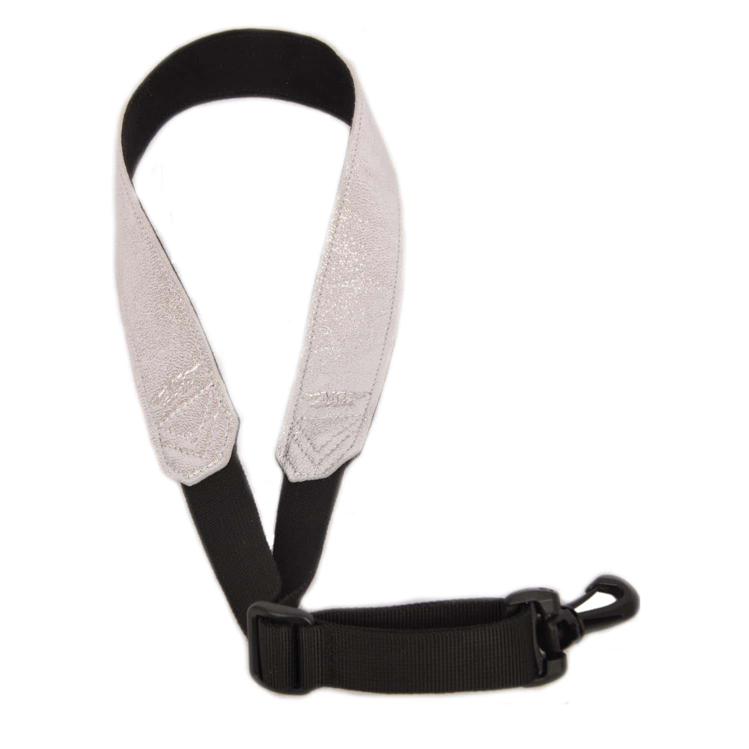 Correa de Cuero MG Leather Work para saxofón -se (Gris)