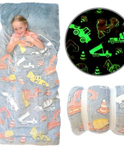 Bolsa de dormir para niños que brilla en la oscuridad