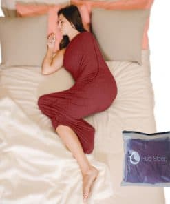 Hug Sleep Pod Move, Manta Portátil para -Rojo