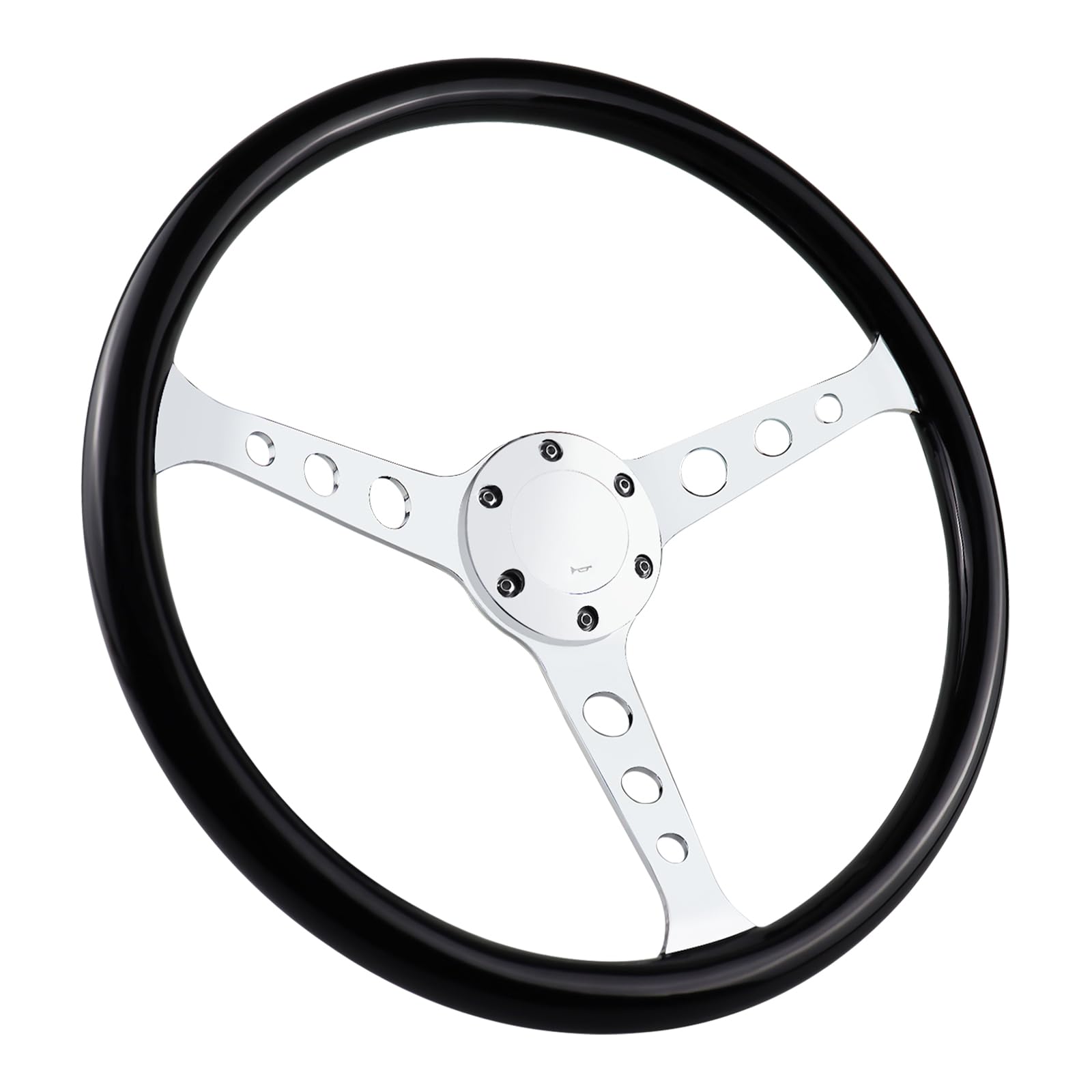 Volante de Carreras de Madera de 15" Estilo de Nostalgia