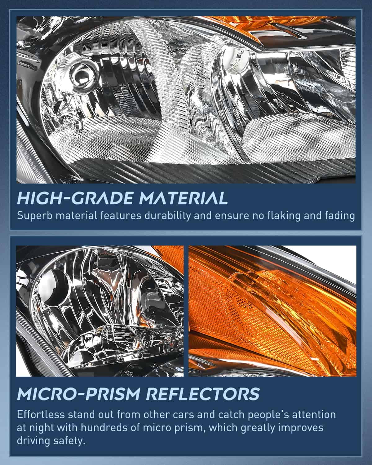 Nilight Conjunto de Faros Delanteros Compatible con 2007 - Imagen 7