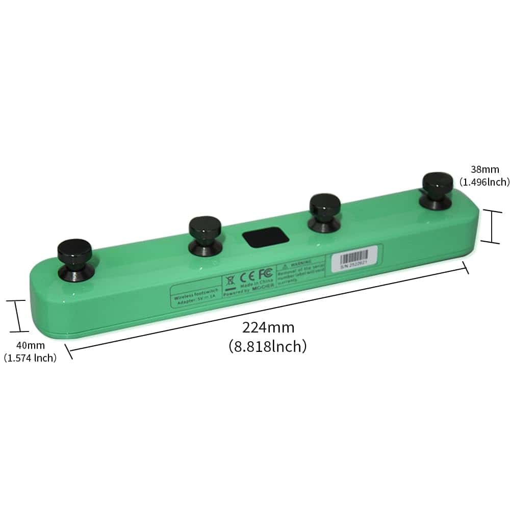 Controlador Inalámbrico de Pedales de Guitarra para Pedales - Imagen 4
