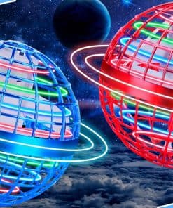 Paquete de 2 Juguetes de Bola Orb Voladora, Mini Dron