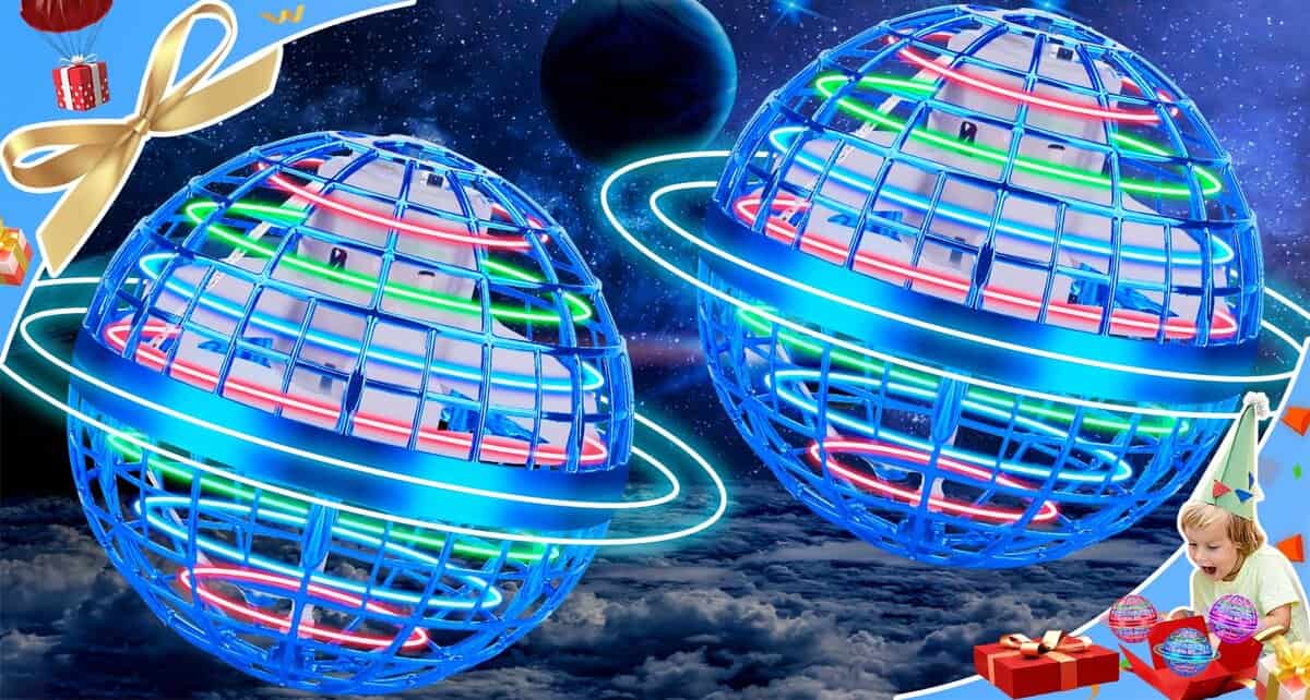 Vantexi Bola de Globo Volador 2 Pack, Bola de Boomerang