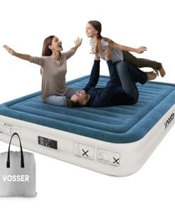 Colchón de Aire Queen VOSSER con Bomba -Verde
