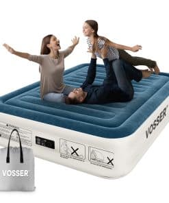 Colchón de Aire Queen VOSSER con Bomba -Verde