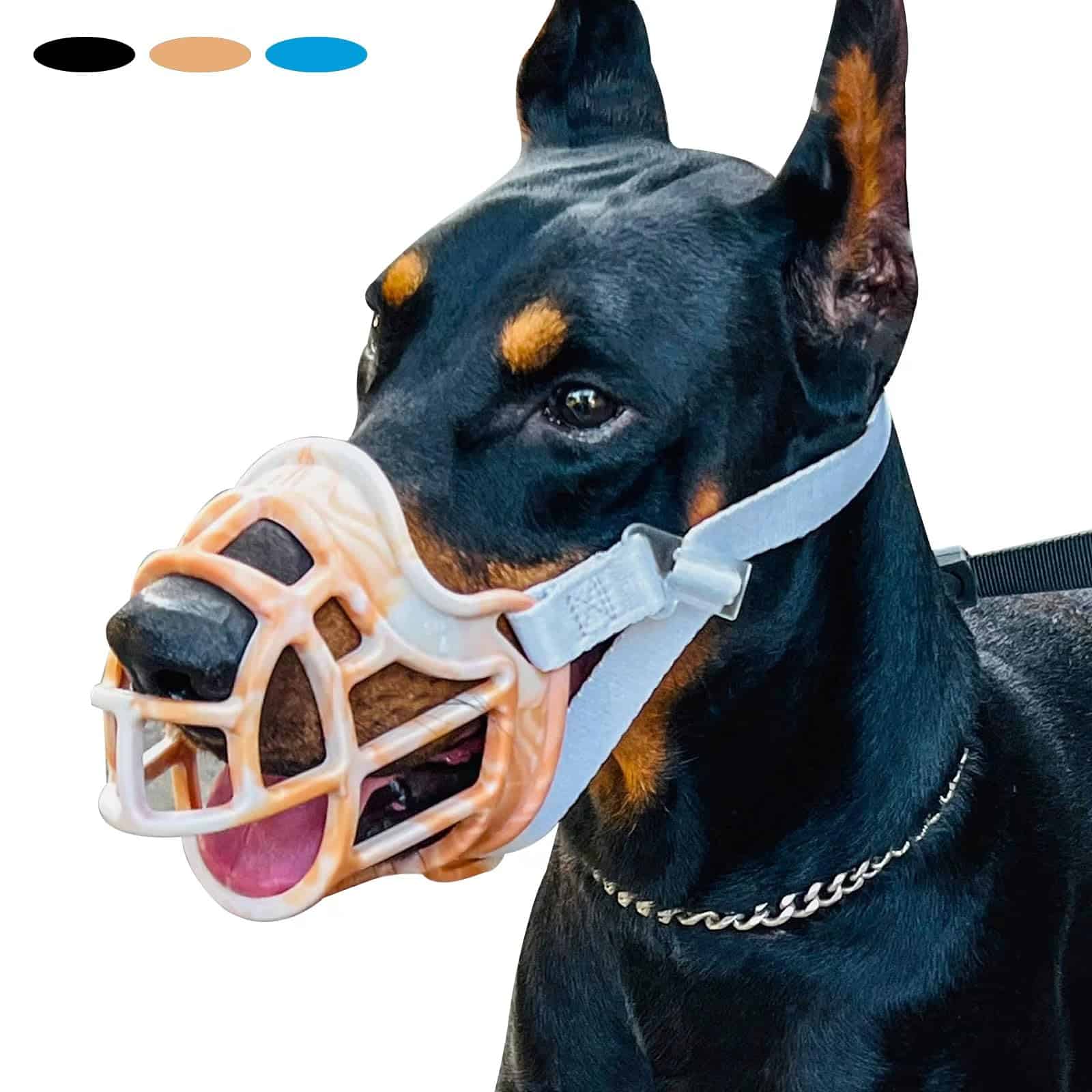 Bozal para Perros, Bozal Cesta Antimordeduras y - Imagen 8