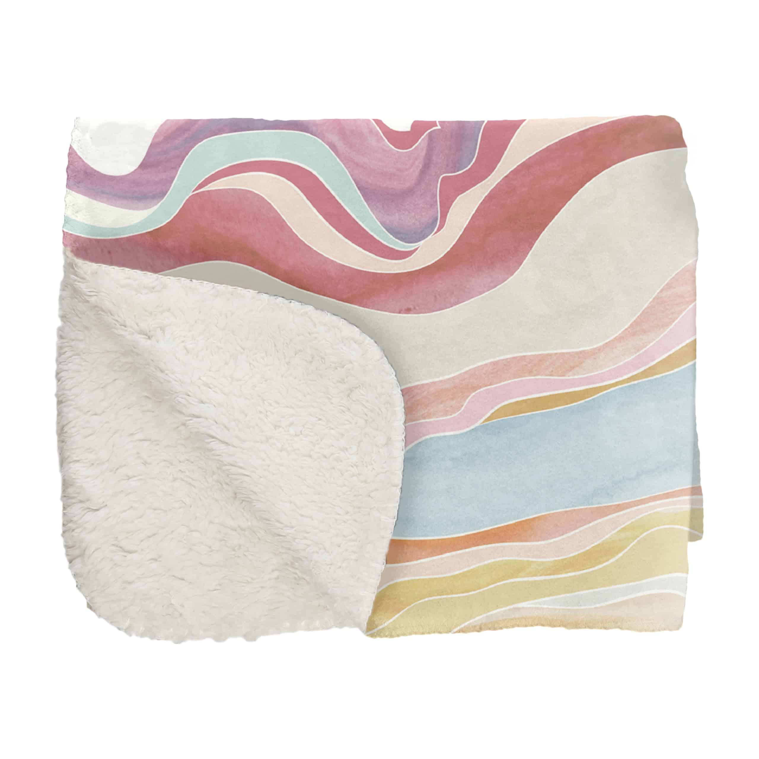 Manta Sherpa Erin Condren 50x60 (Capas Coloridas)