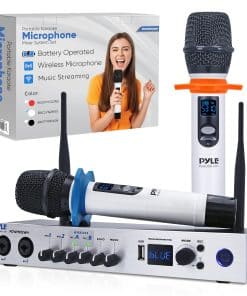 Sistema de Micrófono Inalámbrico UHF Pyle, Mezclador de