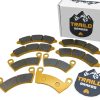 Conjunto de Pastillas de Freno Cerámicas Delanteras y