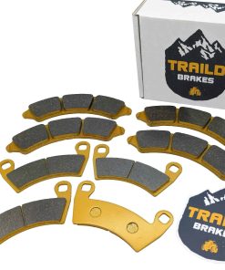 Conjunto de Pastillas de Freno Cerámicas Delanteras y