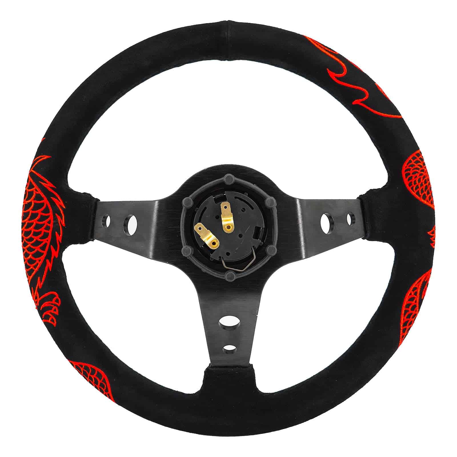 Volante Personalizado DRAGON TRACK READY 350mm Profundo 6 - Imagen 9