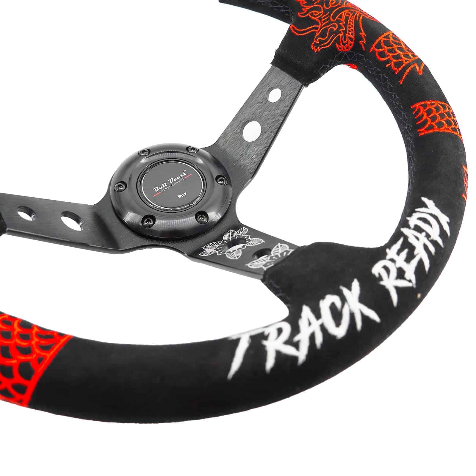 Volante Personalizado DRAGON TRACK READY 350mm Profundo 6 - Imagen 7