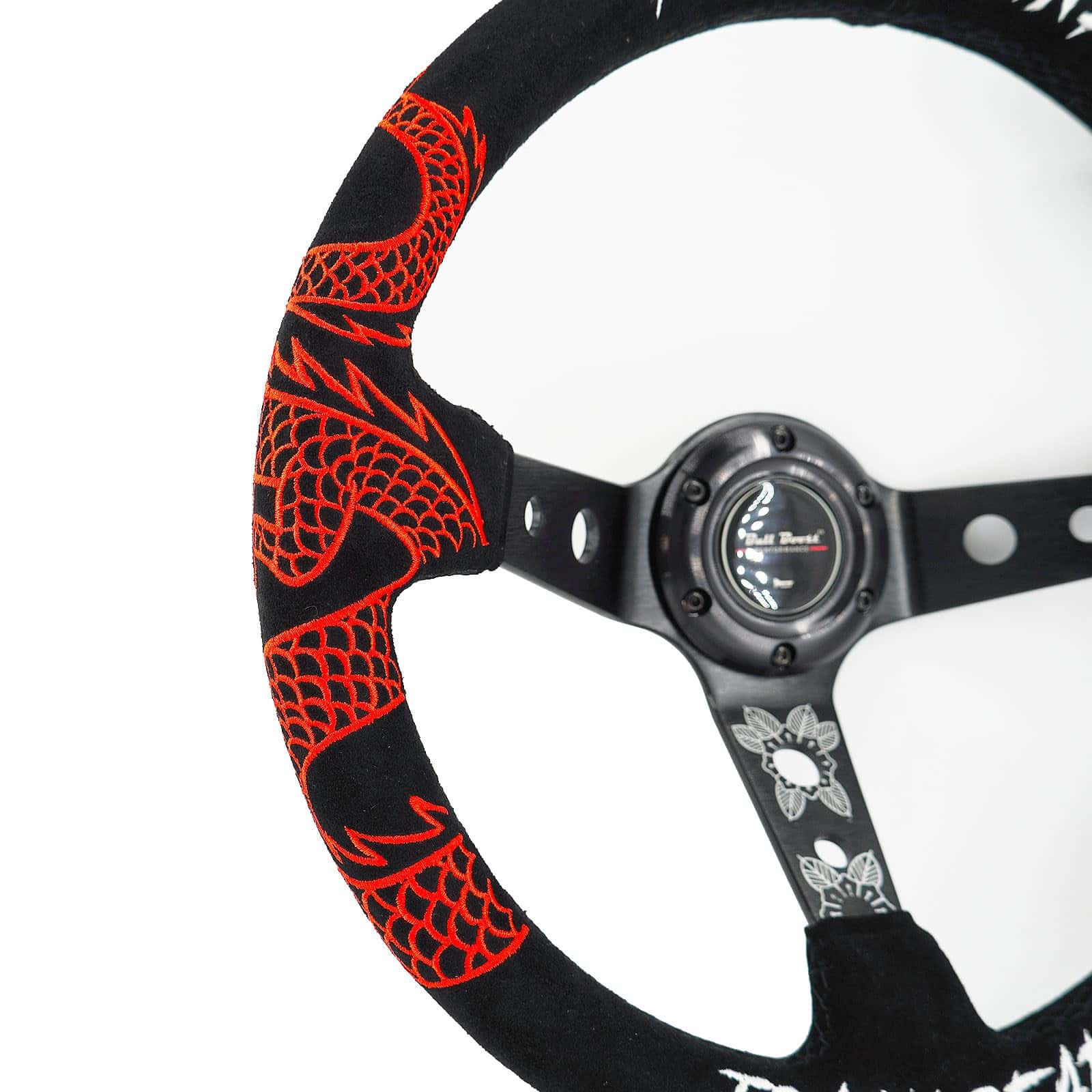 Volante Personalizado DRAGON TRACK READY 350mm Profundo 6 - Imagen 4