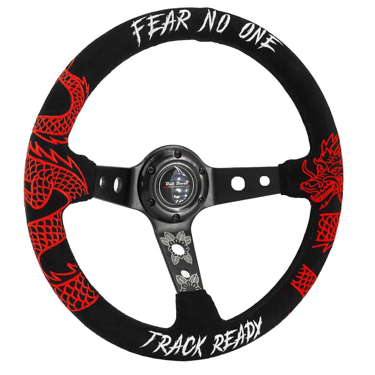 Volante Personalizado DRAGON TRACK READY 350mm Profundo 6