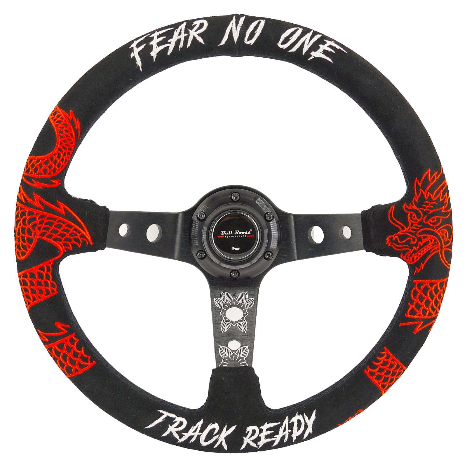Volante Personalizado DRAGON TRACK READY 350mm Profundo 6 - Imagen 3