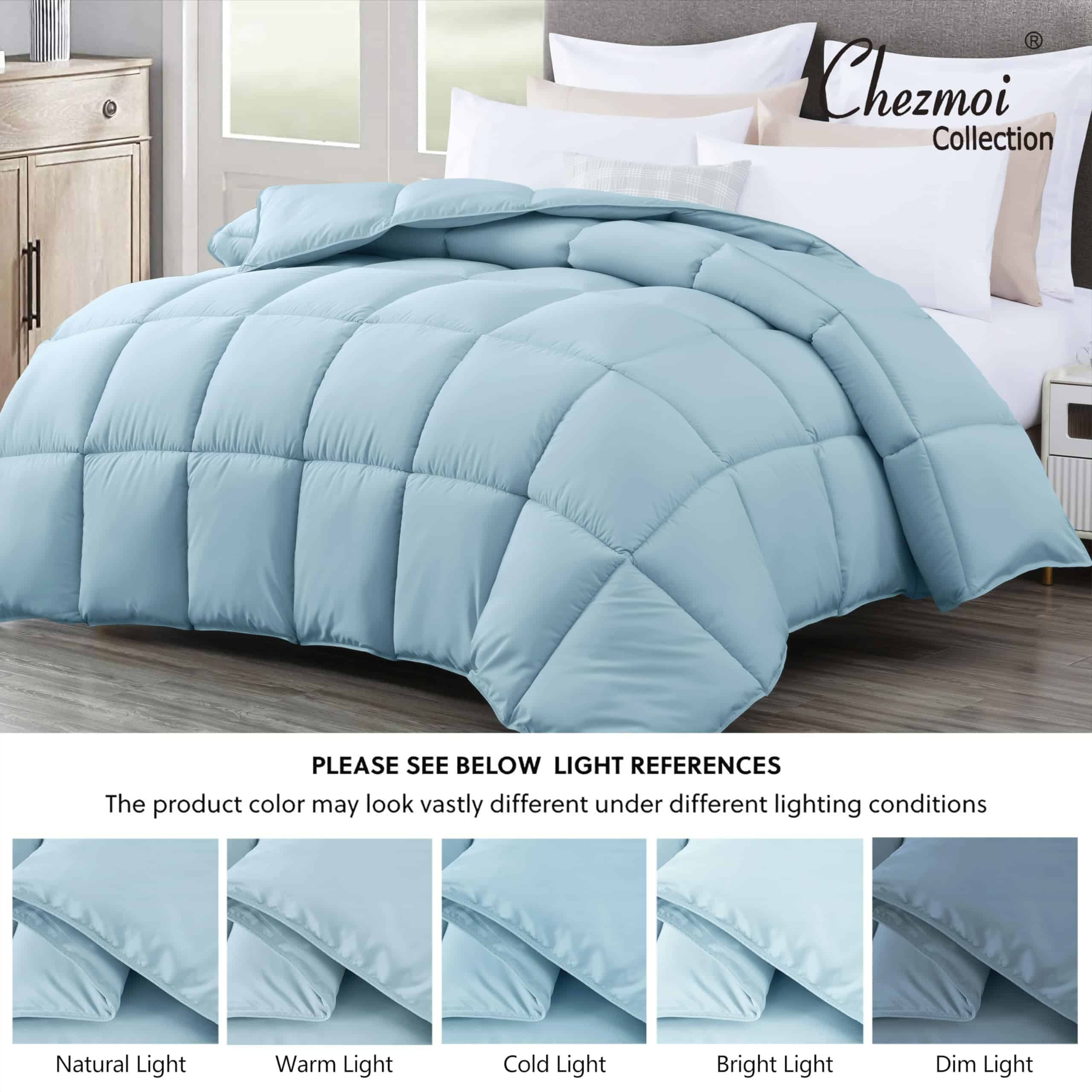 Edredón de Colección Chezmoi All Season tamaño queen extra - Imagen 6