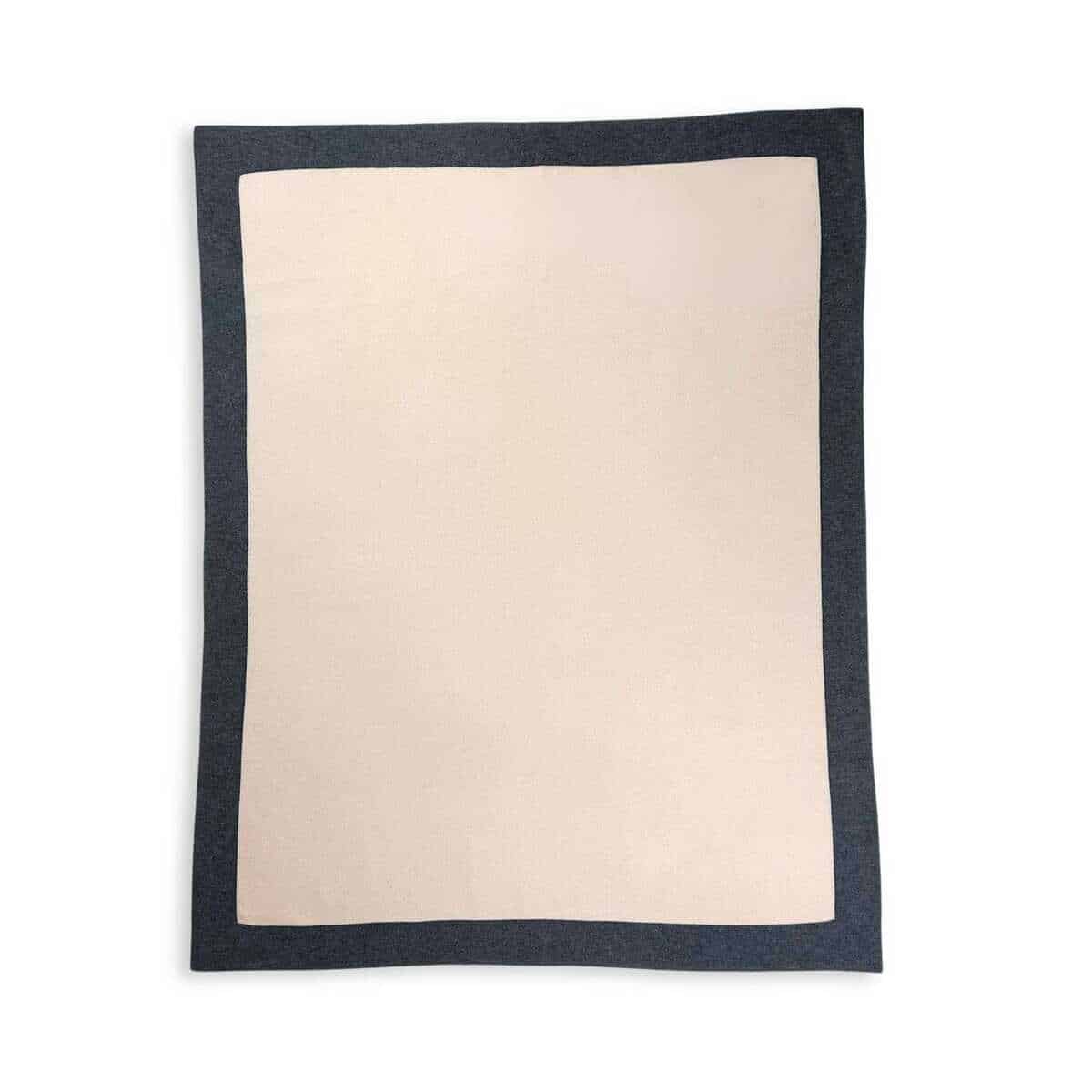 Jet&Bo lujosa manta de viaje de mezcla de cachemira y lana - Imagen 3