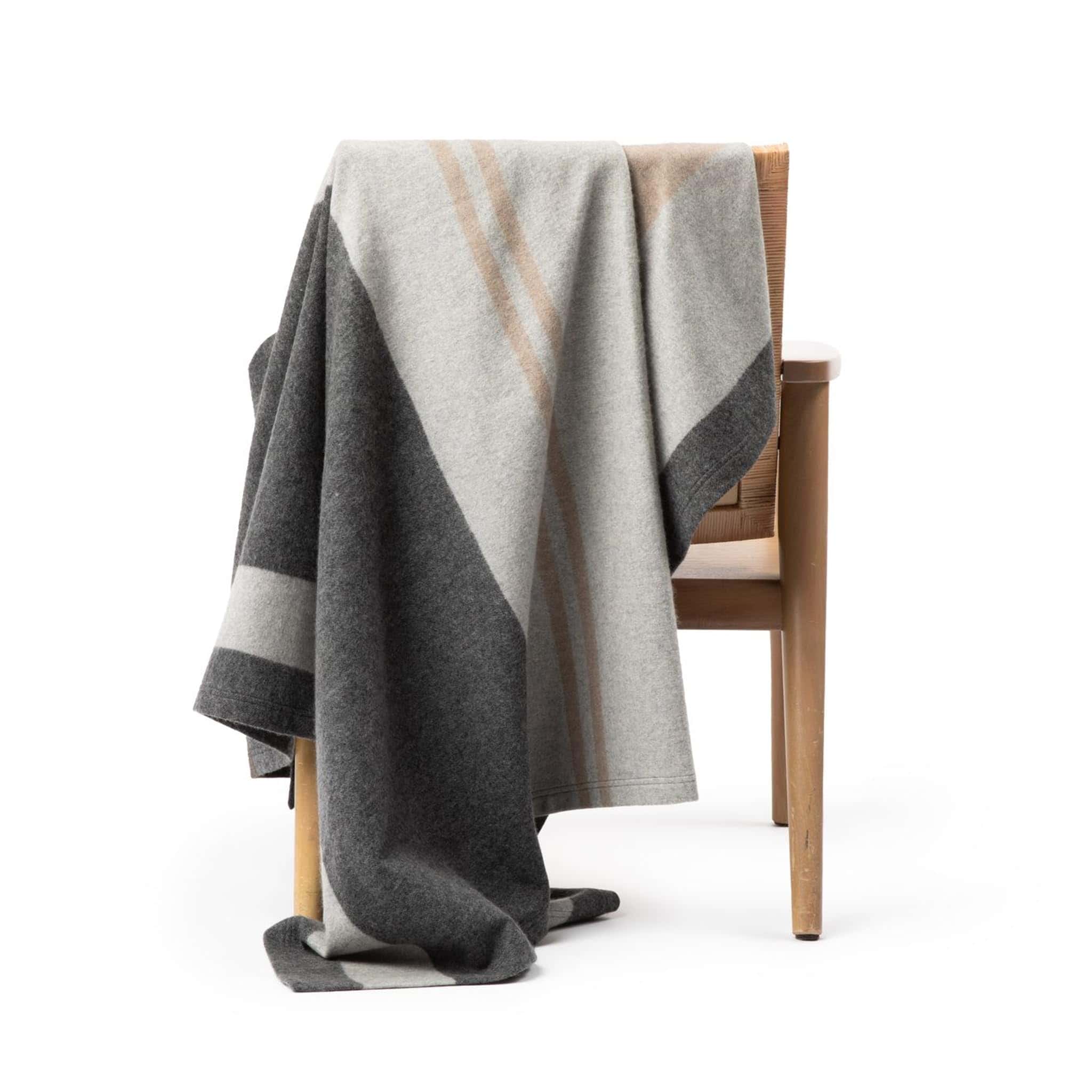 Manta de Lana de Cachemira Pura Jet&Bo Ultra Suave Mantel