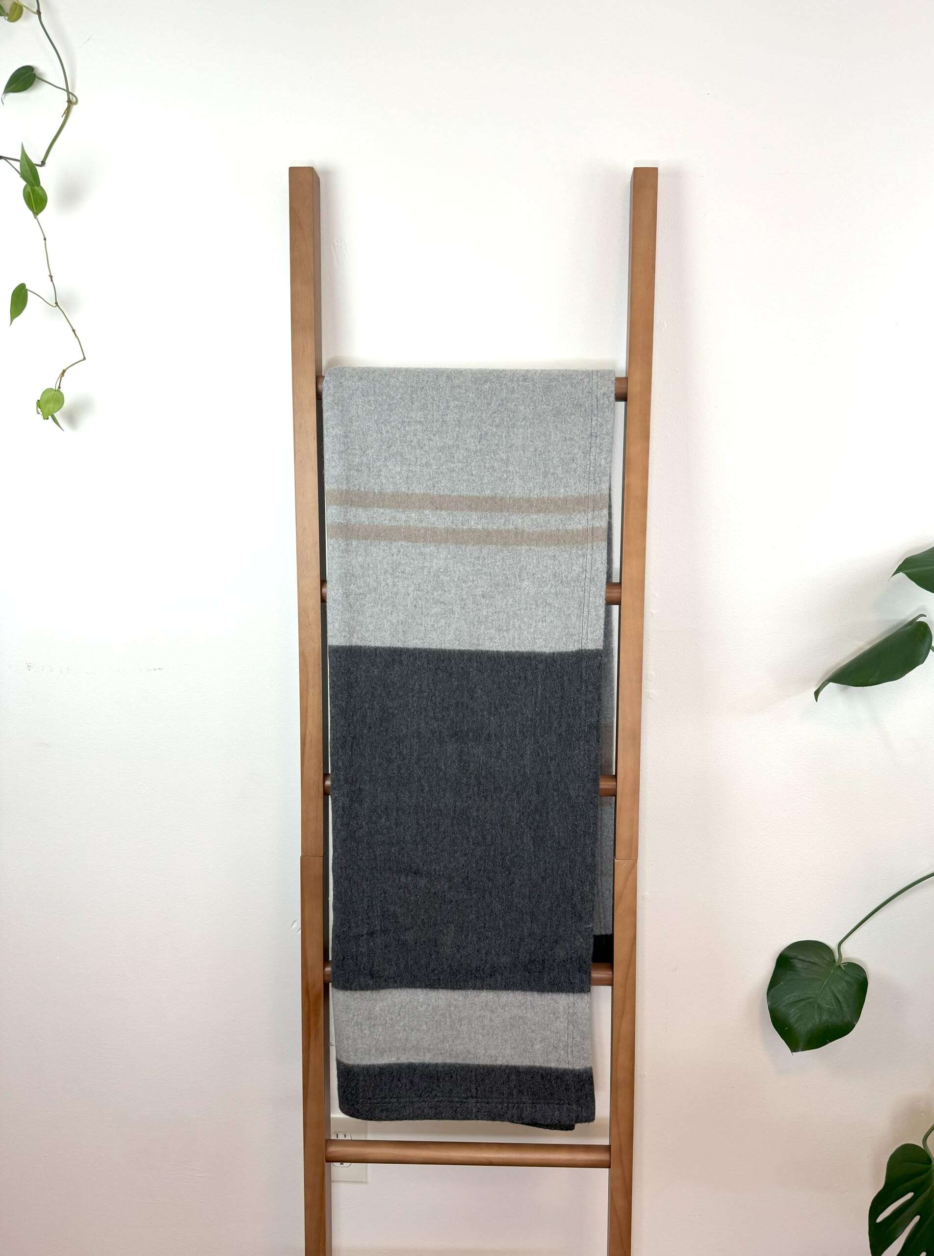 Manta de Lana de Cachemira Pura Jet&Bo Ultra Suave Mantel - Imagen 7