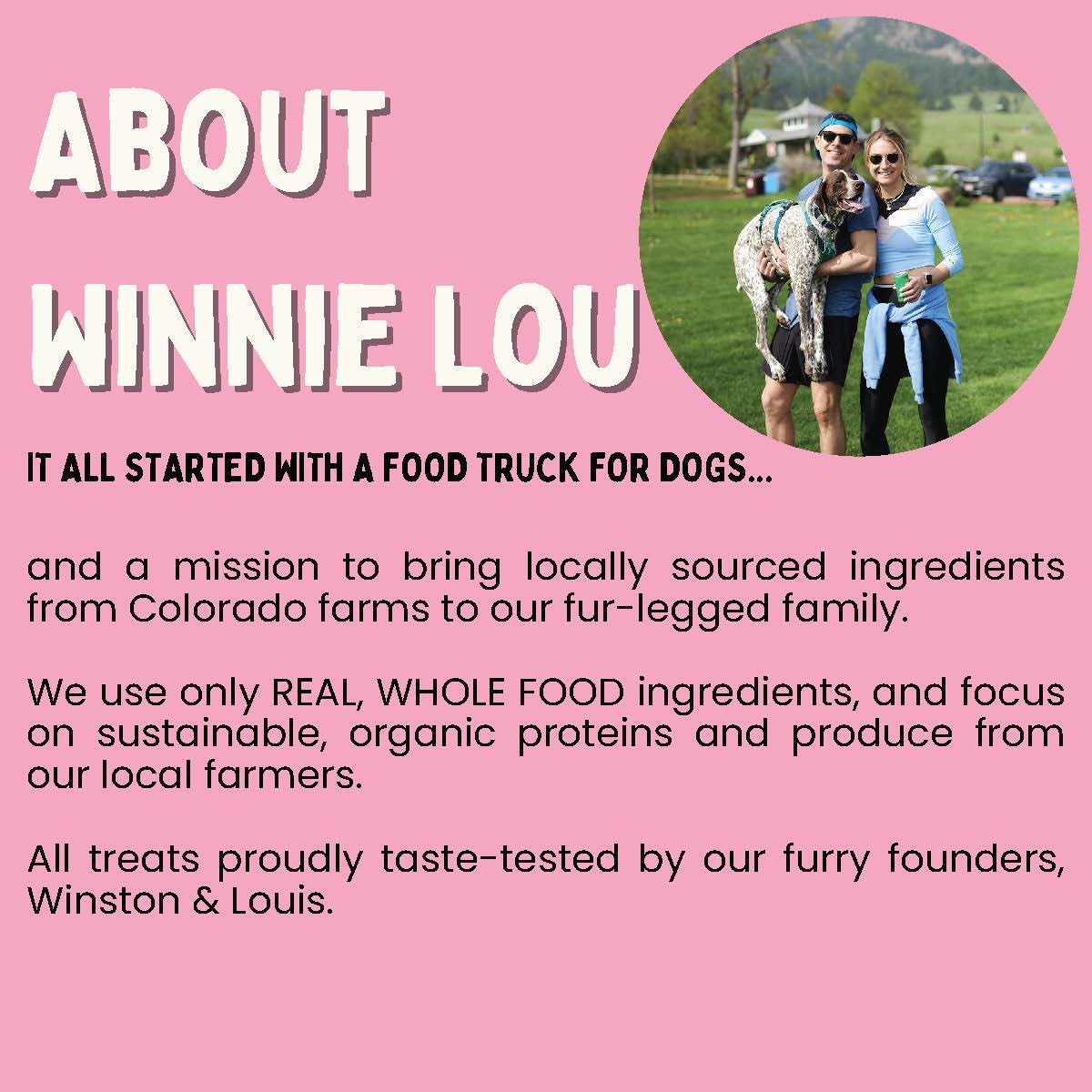 Galletas para Perros Orgánicas Winnie Lou Hechas en EE. UU. - Imagen 4