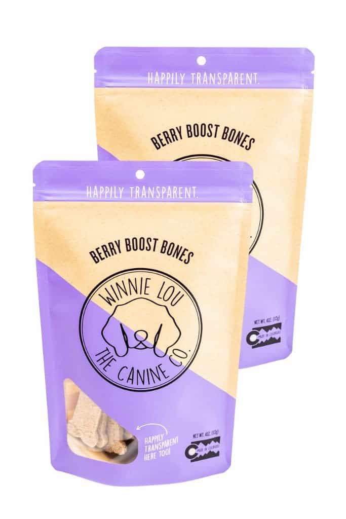 Premios para Perros Orgánicos Winnie Lou Berry Boost Bones