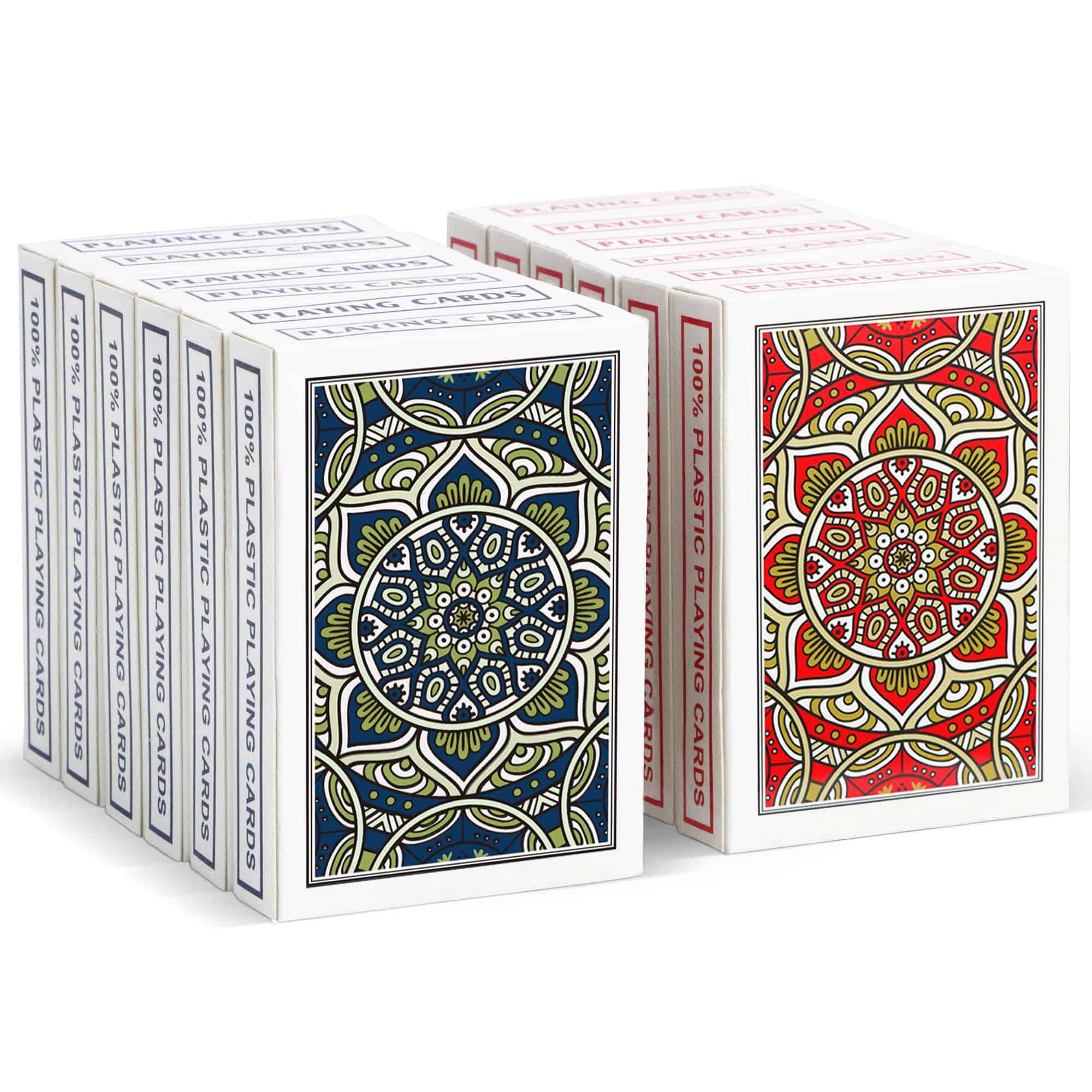 Metsyth 12 Pack Baraja de Cartas a Granel, Baraja de Cartas