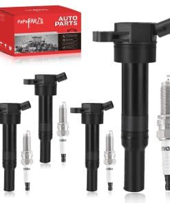 Conjunto de 4 bobinas de encendido UF651 y bujías