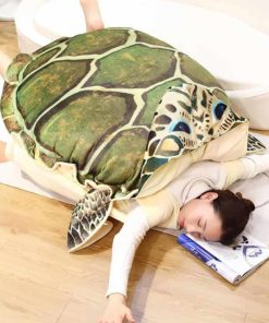 Peluche de Caparazón de Tortuga Suave y Cómodo Almohada de
